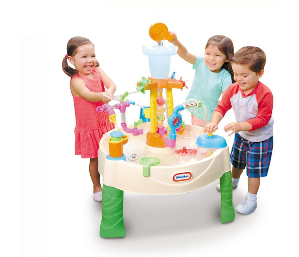 Little Tikes Stół wodny Fabryka Fontann Mega park aktywności - 370881 - zdjęcie 3